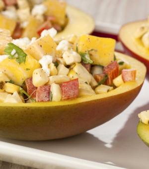 Grilled Corn and Mango Salad