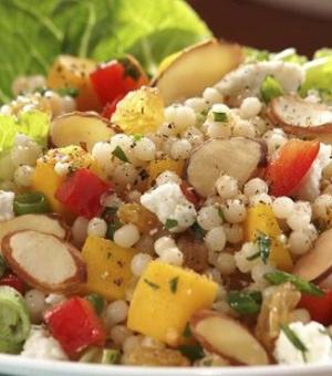 Mango and Almond Couscous Salad